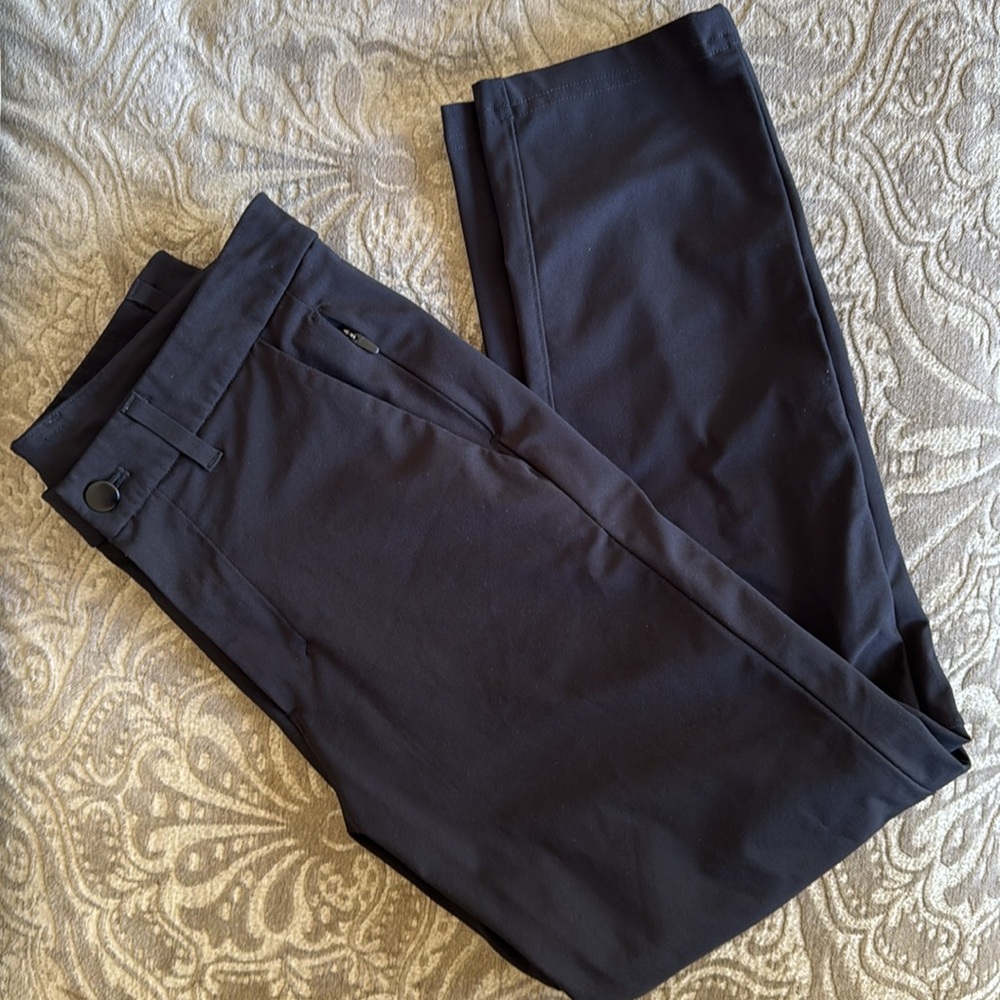 Lululemon casual black pants. Size 28. - Picture 4 of 12